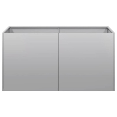 Jardinieră Oțel Galvanizat 80x40x40 cm | Livrare Gratuită