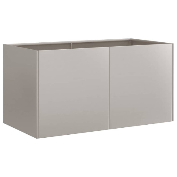 Jardinieră Rusty Oțel Intemperii 80x40x40 cm | Livrare Gratuită