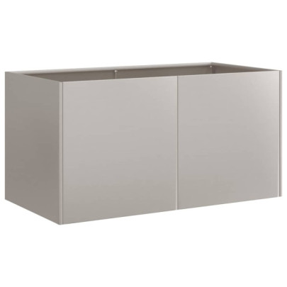 Jardinieră Rusty Oțel Intemperii 80x40x40 cm | Livrare Gratuită