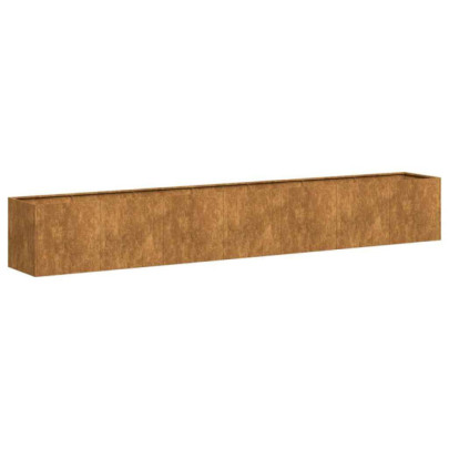 Jardinieră Rusty Oțel 280x40x40 cm - Livrare Gratuită