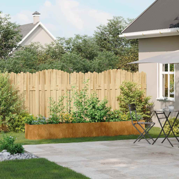 Jardinieră Rusty Oțel 280x40x40 cm - Livrare Gratuită