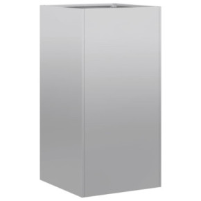 Jardinieră Oțel Galvanizat 40x40x80 cm - Livrare Gratuită 2