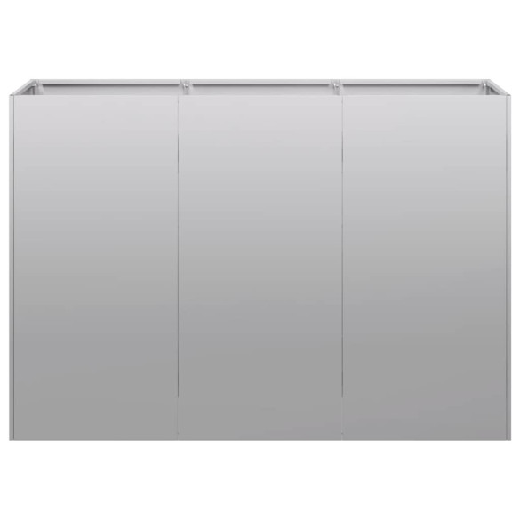 Jardinieră Oțel Galvanizat 120x40x80 cm - Livrare Gratuită