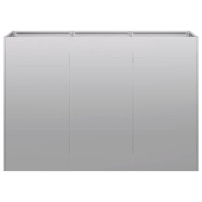 Jardinieră Oțel Galvanizat 120x40x80 cm - Livrare Gratuită