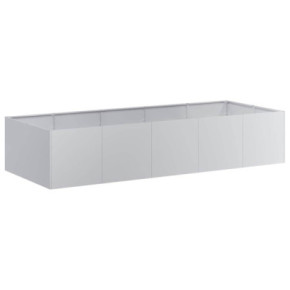 Jardinieră Oțel Galvanizat 200x80x40 cm - Livrare Gratuită 2