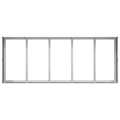 Jardinieră Oțel Galvanizat 200x80x40 cm - Livrare Gratuită