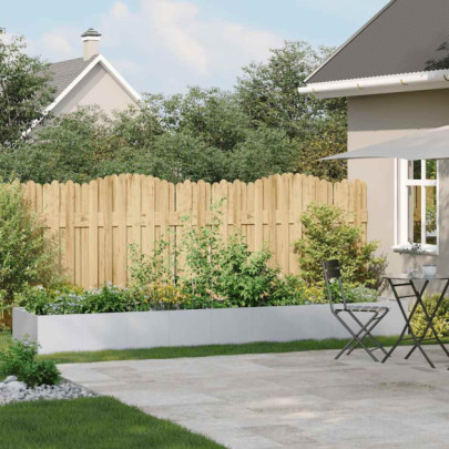 Jardinieră Oțel Galvanizat 360x80x40 cm - Livrare Gratuită