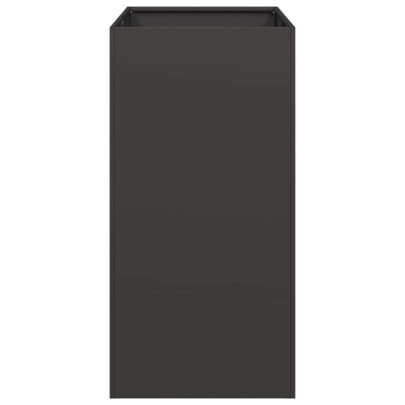 Jardinieră Oțel Negru 40x80x80 cm - Livrare Gratuită