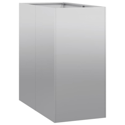 Jardinieră Oțel Galvanizat 40x80x80 cm - Livrare Gratuită