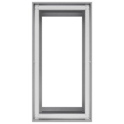 Jardinieră Oțel Galvanizat 40x80x80 cm - Livrare Gratuită