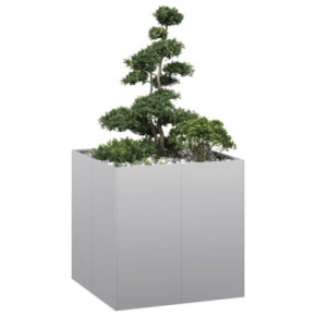 Jardinieră Oțel Galvanizat 80x80x80 cm - Livrare Gratuită