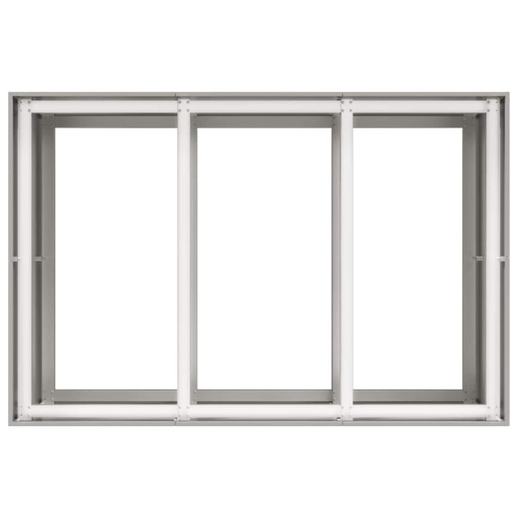 Jardinieră Oțel Inoxidabil 120x80x80 cm - Livrare Gratuită