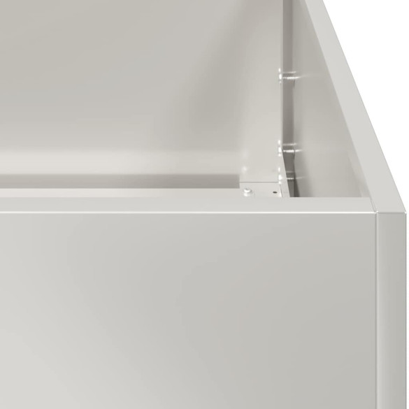 Jardinieră Oțel Inoxidabil 120x80x80 cm - Livrare Gratuită