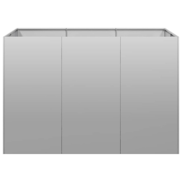 Jardinieră Oțel Galvanizat 120x80x80 cm | Livrare Gratuită