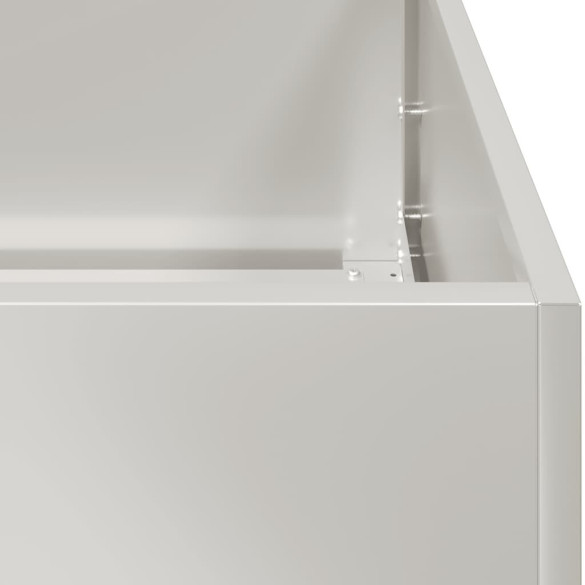 Jardinieră Oțel Inoxidabil 80x80 cm - Livrare Gratuită