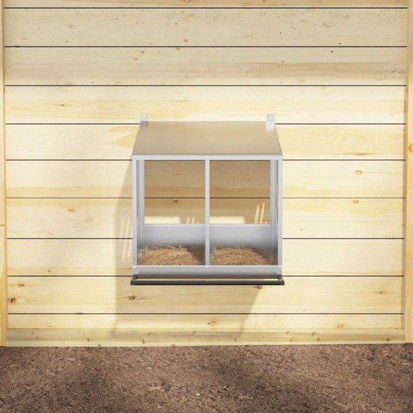 Cutie Pui Metalică 2 Compartimente | Livrare Gratuită