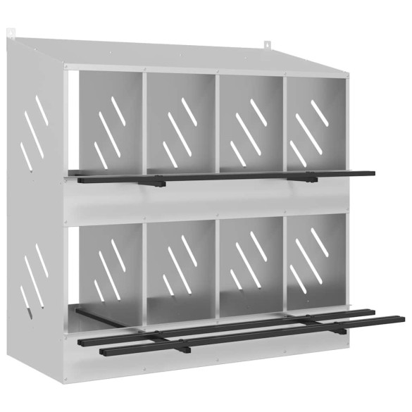 Cutie Pui Metal Galvanizat 8 Compartimente | Livrare Gratuita