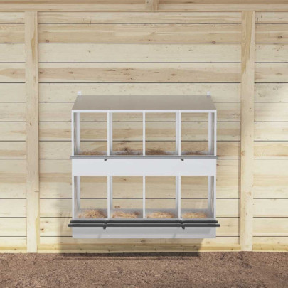 Cutie Pui Metal Galvanizat 8 Compartimente | Livrare Gratuita