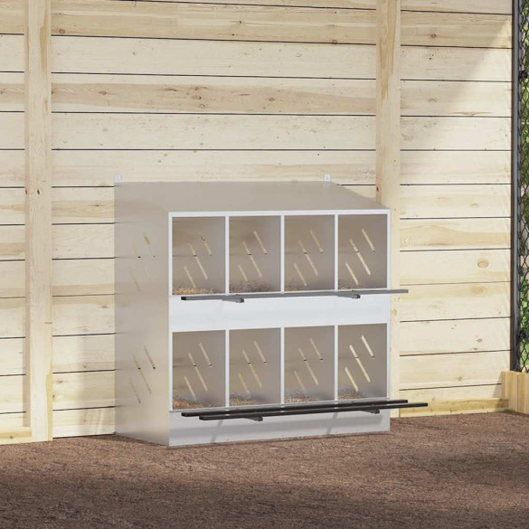 Cutie Pui Metal Galvanizat 8 Compartimente | Livrare Gratuita