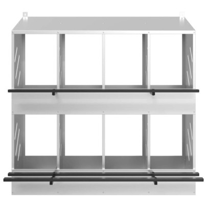 Cutie Pui Metal Galvanizat 8 Compartimente | Livrare Gratuita