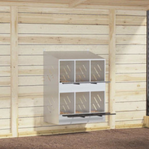 Cubit Pui 6 Cuibare Metal Galvanizat | Livrare Gratuita