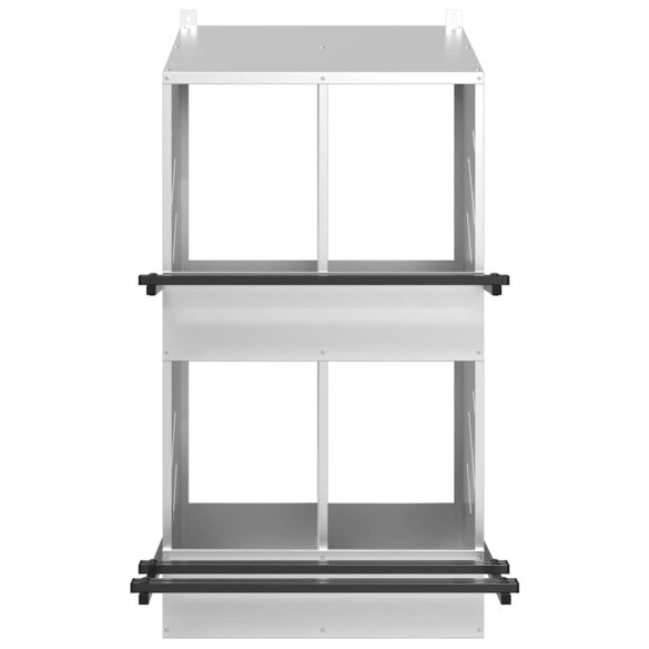 Cutie Cuibar Pui 4 Compartimente Galvanizat | Livrare Gratuita