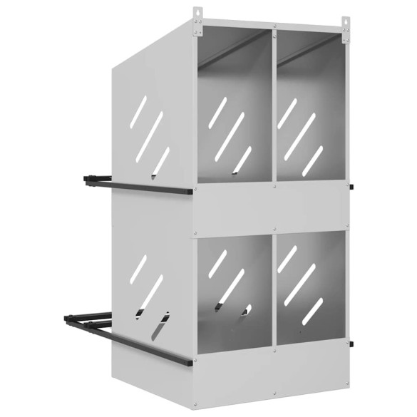 Cutie Cuibar Pui 4 Compartimente Galvanizat | Livrare Gratuita