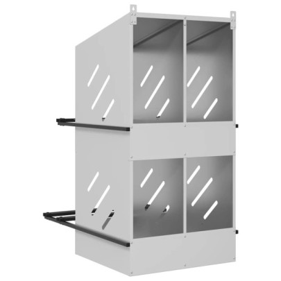 Cutie Cuibar Pui 4 Compartimente Galvanizat | Livrare Gratuita
