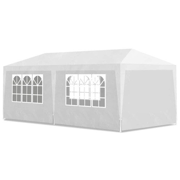 Cort de Petrecere Alb 3x6m - Rezistent la UV și Apă Cort de Petrecere Alb 3x6m - Rezistent la UV și Apă