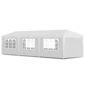 Cort de Petrecere Alb 3x9m | Rezistent la UV și Apă 2
