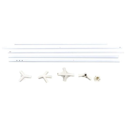 Cort de Petrecere Alb 3x9m | Rezistent la UV și Apă