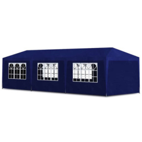 Cort de Petrecere Albastru 3x9m - Rezistent la UV și Apă 2