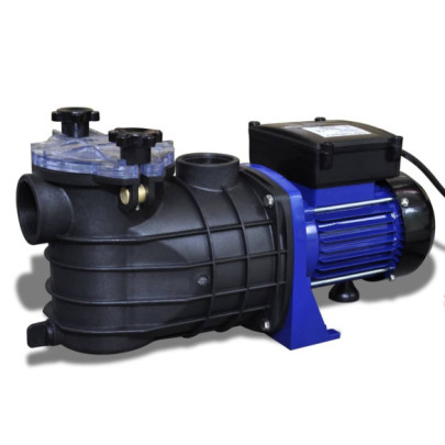 Pompă electrică pentru piscină 500 W - Albastră
