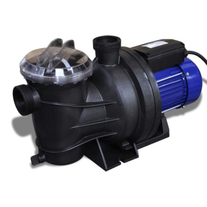 Pompă electrică pentru piscină 800 W - Albastră