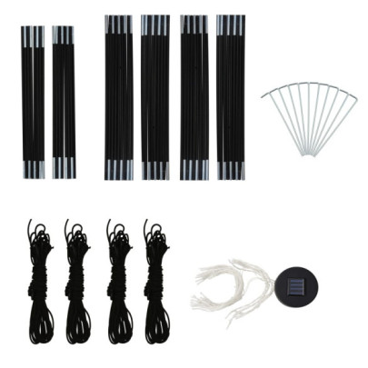 Cort Petrecere cu LED și 4 Pereți Laterali | Livrare Gratuită