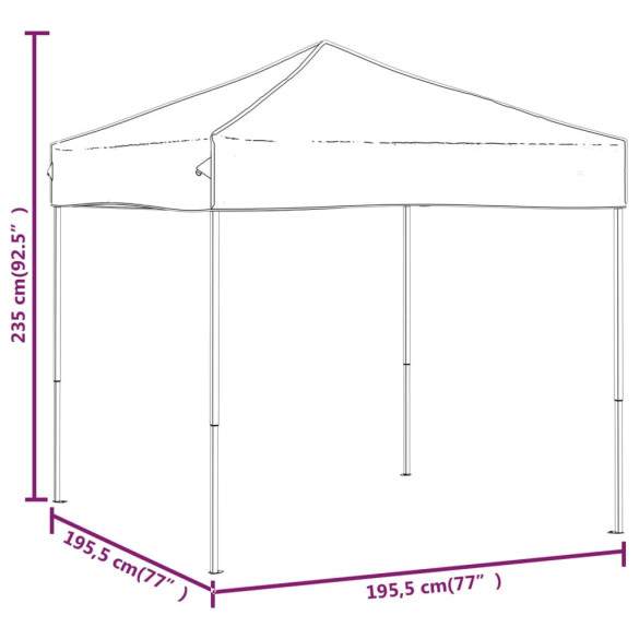 Cort Pliabil Petreceri Exterior - Negru 2x2m | Livrare Gratuita Cort Pliabil Petreceri Exterior - Negru 2x2m | Livrare Gratuita