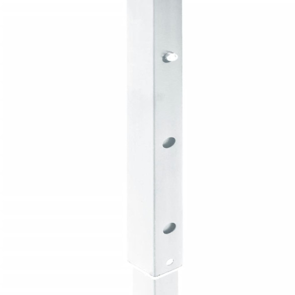 Cort Pliabil pentru Petreceri - Alb, 3x3m cu Pereți Laterali