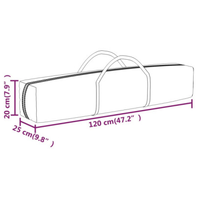 Cort Pliabil pentru Petreceri - Gri Taupe 3x6m - Livrare Gratuita