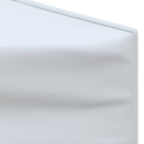 Cort Pliabil pentru Petreceri cu Pereți Lateral Alb 3x6m