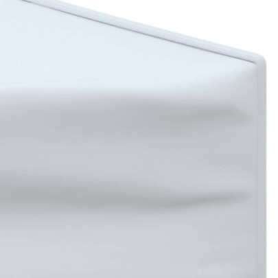 Cort Pliabil pentru Petreceri cu Pereți Lateral Alb 3x6m