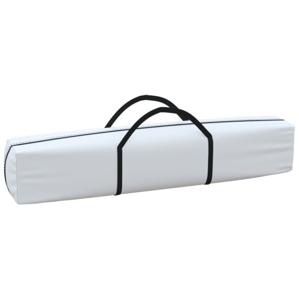 Cort Pliabil pentru Petreceri cu Pereți Lateral Alb 3x6m