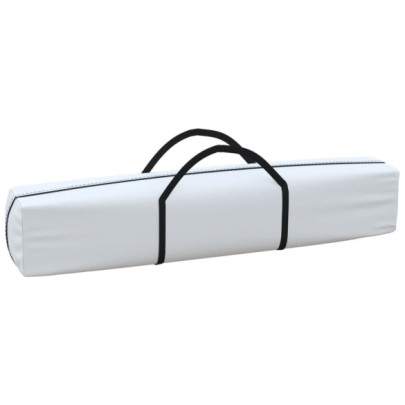 Cort Pliabil pentru Petreceri cu Pereți Lateral Alb 3x6m