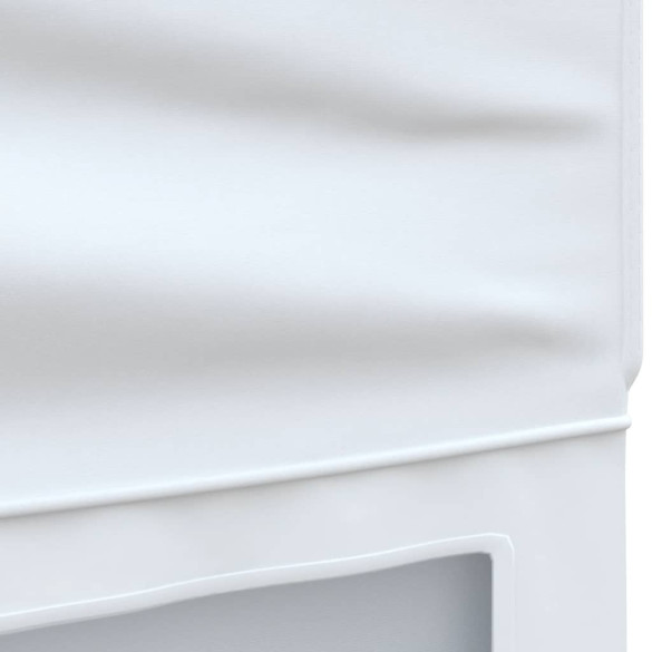 Cort Pliabil pentru Petreceri cu Pereți Lateral Alb 3x6m