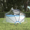Cupolă pentru piscină - 315x158 cm - PVC - rotund