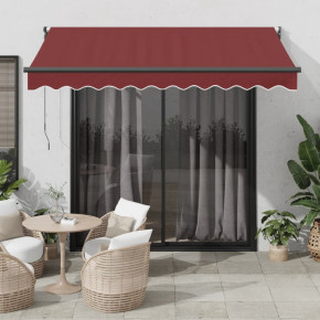 Copertină Automată Retractabilă - Vișiniu 300x250 cm