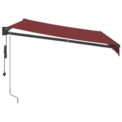 Copertină Automată Retractabilă - Vișiniu 300x250 cm