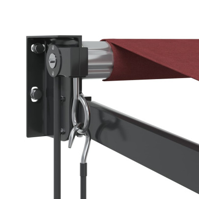 Copertină Automată Retractabilă - Vișiniu 300x250 cm