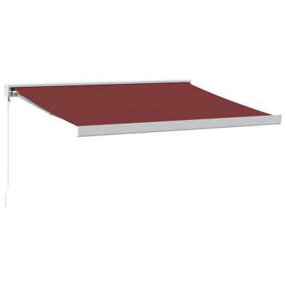 Copertină Manuală Retractabilă - Vișiniu 300x250 cm