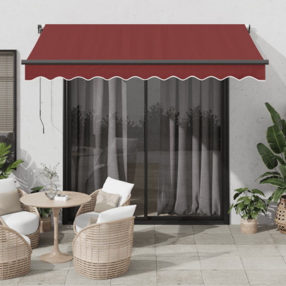 Copertină Automată Retractabilă - Vișiniu 300x250 cm