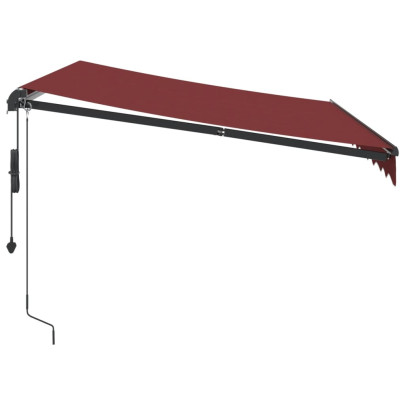 Copertină Automată Retractabilă - Vișiniu 300x250 cm
